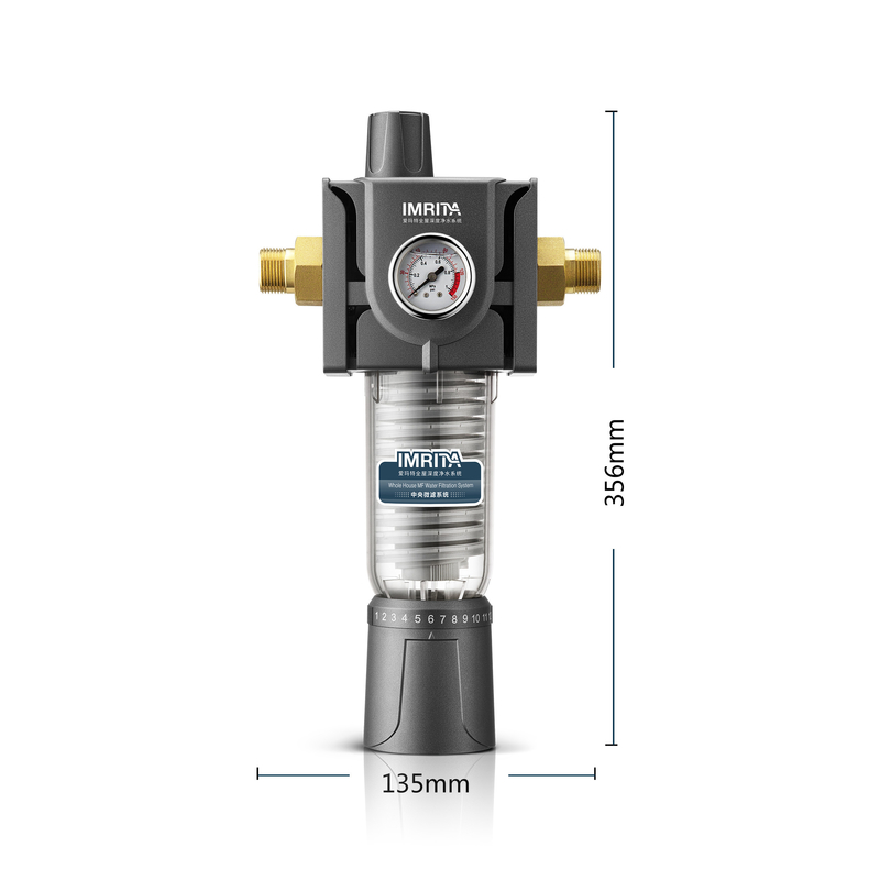 L'intera Camera di HEPA 50micron pre filtra per l'acqua di pozzo lavabile