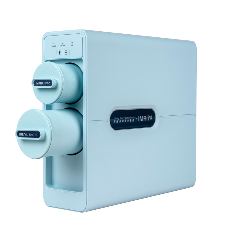 Sistema 1.31L/min del depuratore di acqua di osmosi inversa della fase 500GPD 3 Tankless