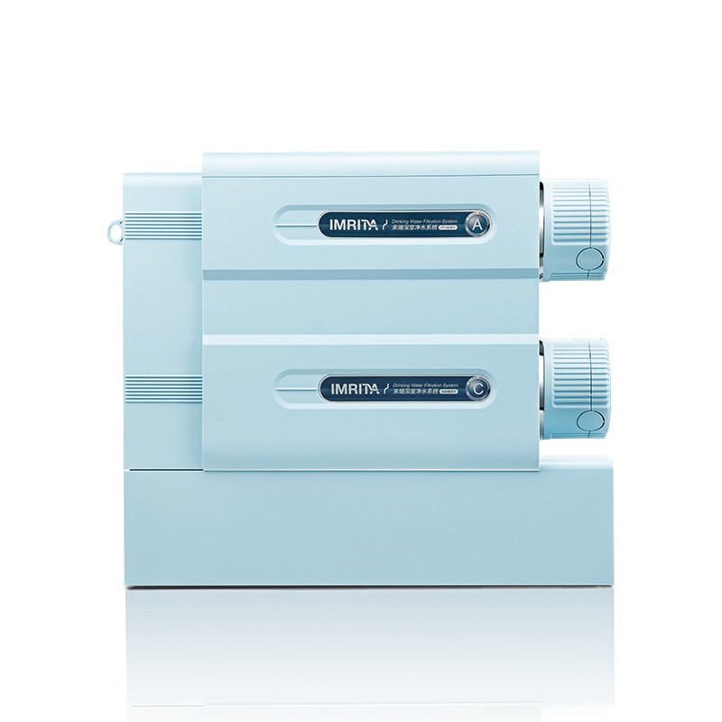 Colore blu-chiaro del sistema 120W del depuratore di acqua della casa di ROHS 600GPD