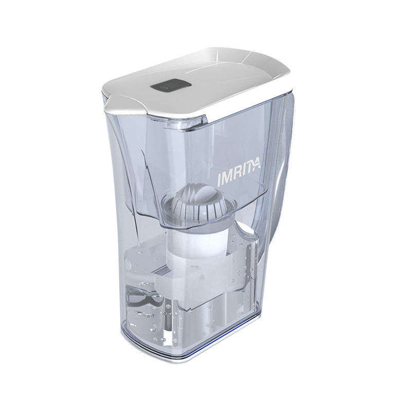 Caraffa per l'acqua d'alcalinizzazione potabile di plastica, brocca del filtrante di acqua di rubinetto di Multiscene