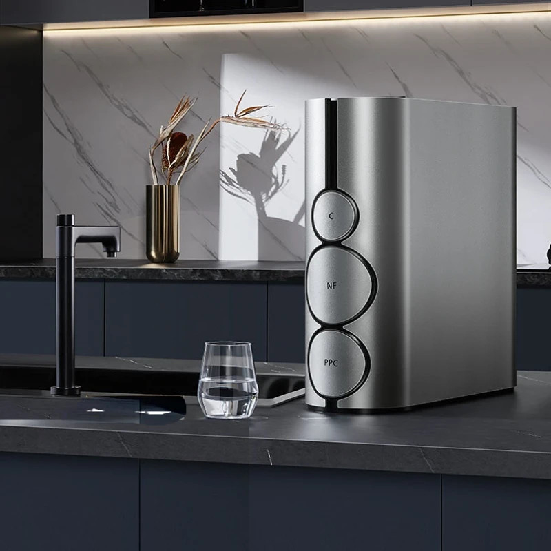 Purificatore d'acqua ad osmosi inversa Purificatore d'acqua in acciaio inossidabile per sistemi di depurazione dell'acqua municipale