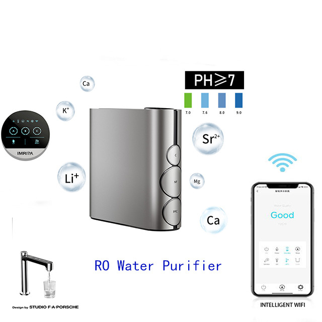 Purificatore d'acqua ad osmosi inversa Purificatore d'acqua in acciaio inossidabile per sistemi di depurazione dell'acqua municipale